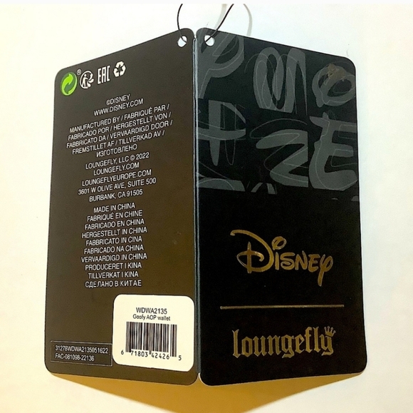 🔹️Loungefly 🔹️x  Disney Goofy  long zip around Wallet - Picture 4 of 8
